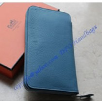 Hermes Azap long wallet HW309 blue